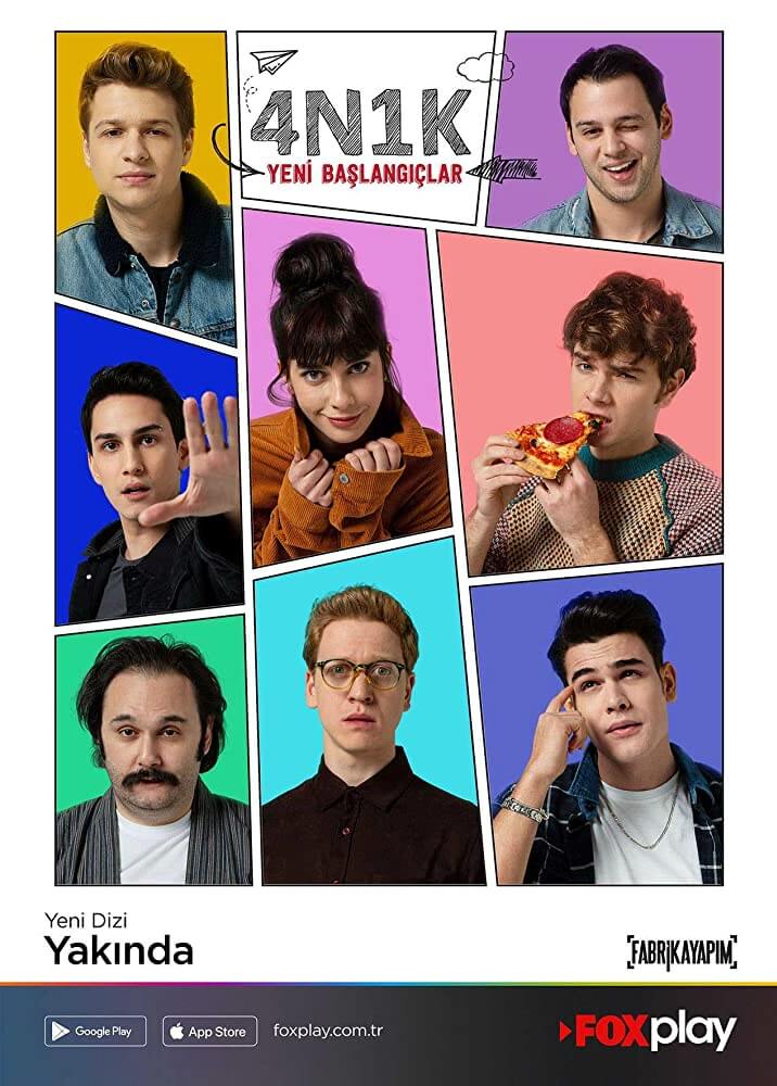 Турецкий сериал 4N1K Первая Любовь